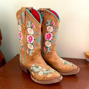 Anderson Bean Little Girl Boots Size 11